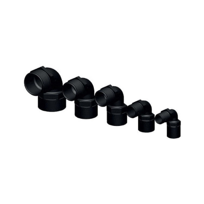 Slangsockel Vinkel 90° Komposit Inv/Utvänding Gänga