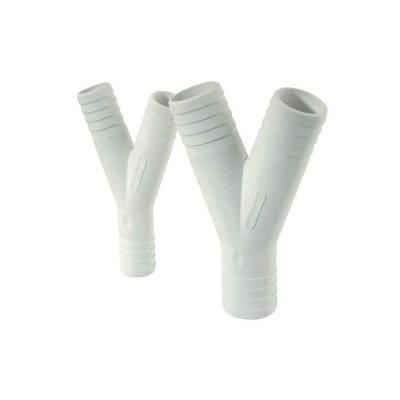 Y-Koppling Nylonkomposit Vit