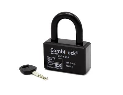 Combilock Hänglås Solid Klass 3