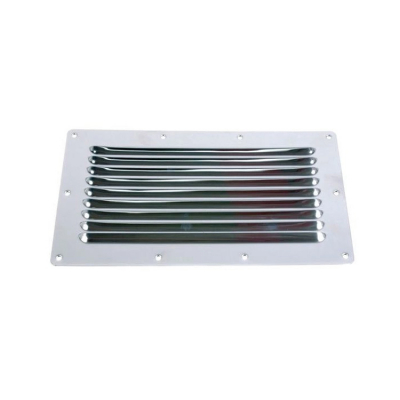 Ventilationsgaller SS Rostfritt 150x250 mm