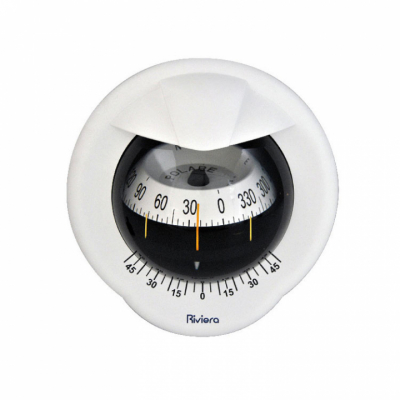 Polare BP1 Skottmonterad Kompass Vit Ø 80 mm