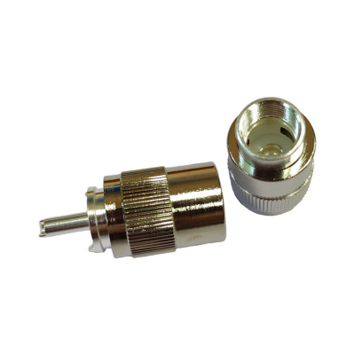 VHF-Kontakt PL259 För 10 mm Kabel