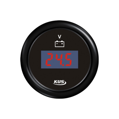 Digital Voltmätare Svart 9-32v 12/24V