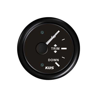 Trimindikator Svart 0-190ohm 12/24V