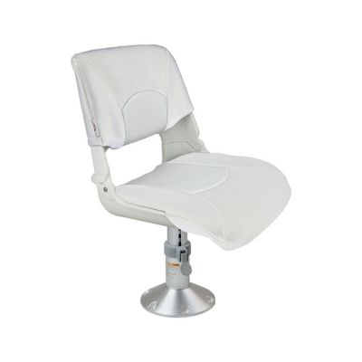 Stol Skipper Ljusgrå Justerbar