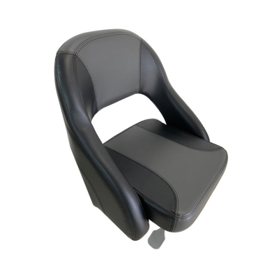 Båtstol BJR 52 Svart/Grå/svart Med Fast Toft