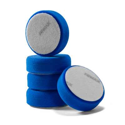 Polerrondell Blå Medelhård