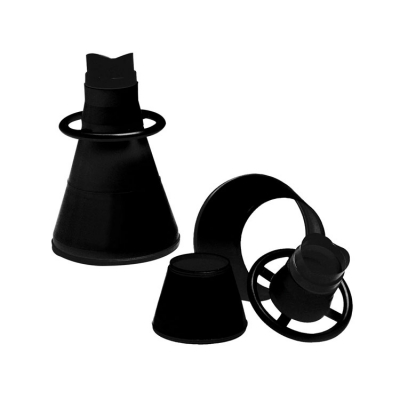 Vattenkikare Plast Svart