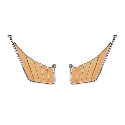 Badplattform 95/43x53 cm Ø25 mm