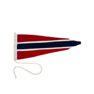 Båtvimpel Norge - 50x20 cm