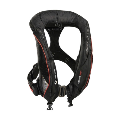 Ergofit 190N OS Uppblåsbar Flytväst Svart