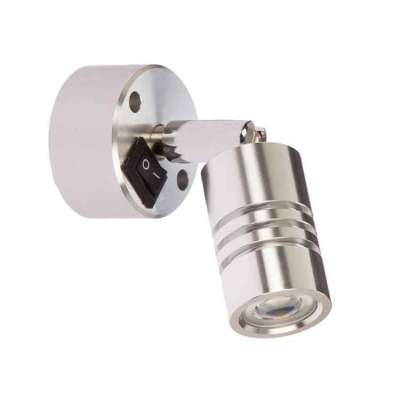 LED-Skottlampa Wall Reader 1 Ø18x80 mm 10-26vdc 1.7/15W