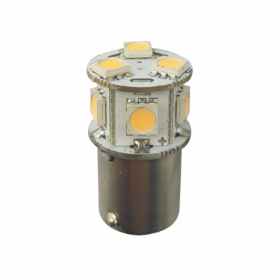 LED-Bajonett BA15S 10-36Vdc Ø19x33 mm 2-pack