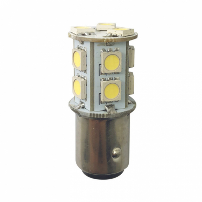 LED-Lanternlampa BAY15D 10-36Vdc Ø19x43 mm 2-pack