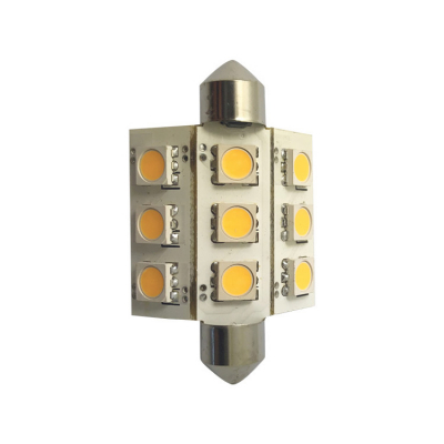 LED Pinol/Spollampa 10-36Vdc 42 mm 2-pack