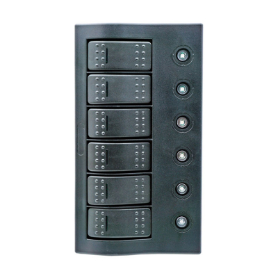 Elektrisk Panel Med Automatsäkringar LED