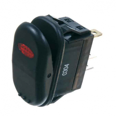 Vippbrytare På Strömpanel