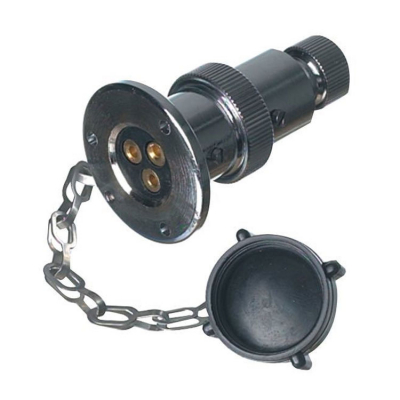 Däckskontakt 3-polig 3 Ampere