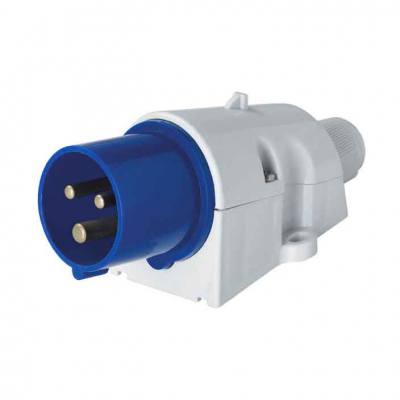 Cee 220v Utanpåliggande Kontakt Hane