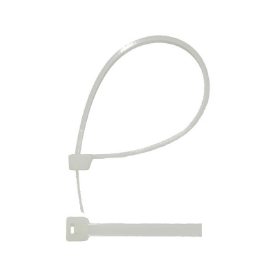 Buntband Nylon Vit 20-pack