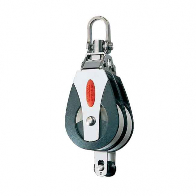 Dubbelblock Med 2-vägsschackel Och Hundsvott Max 10mm