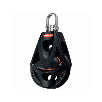 Orbit Enkelblock Rostfri Svirvel Och Hundsvott Max 9mm