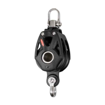 Dubbelblock Med Svirvel/Hundsvott Serie 40 10mm