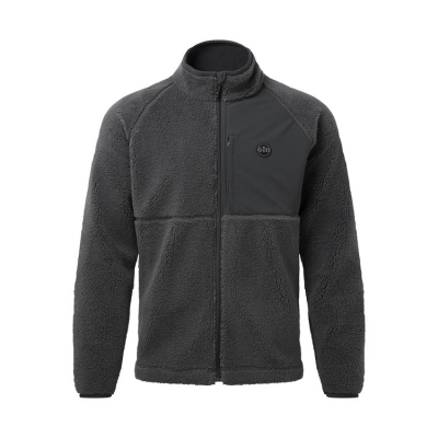 1704 Cromerty Fleecejacka Grå