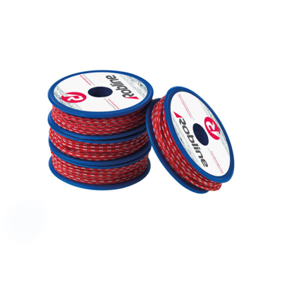  Leech Line UHMWPE-Lina Röd/Silver 1.7 mm 10 m 10-pack