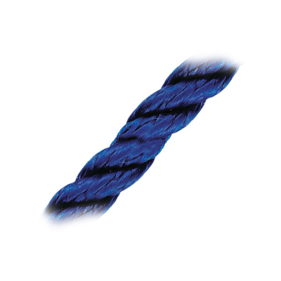 3-Slagen Förtöjningslina Blå Ø10 mm x 200 m