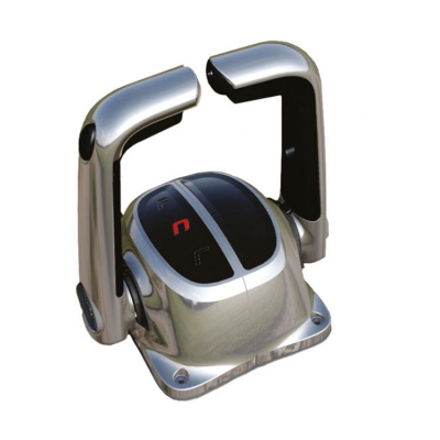 B502C Dubbelreglage Med Trim Toppmonterat Krom