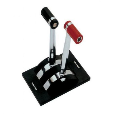 Reglage Toppmonterat Infällt Svart/Krom Dubbelt B50