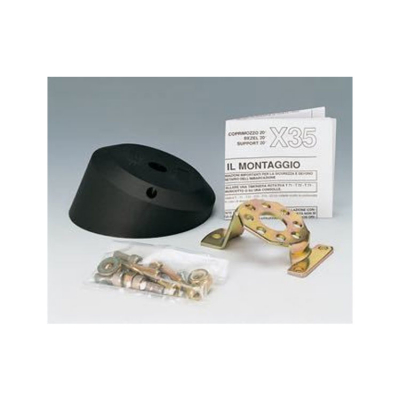 140X35 Täckkåpa Svart 20°