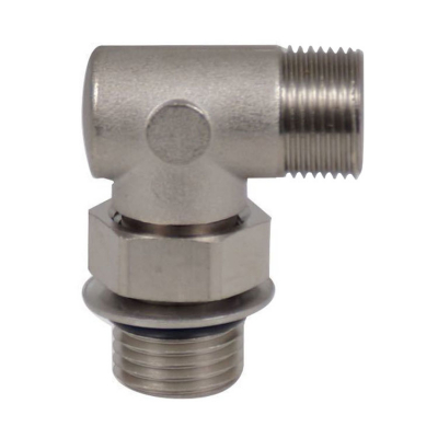 Vinkelbeslag Med Låsmutter Utan Bypass