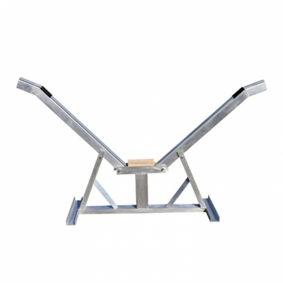 Båtstativ Aluminium Självjusterande (2-pack)