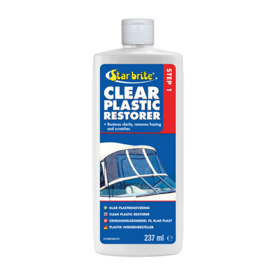 Clear Plastic Restorer Steg 1 237ml