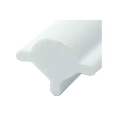 Låslist Vit 9.5 mm 50 m Rulle