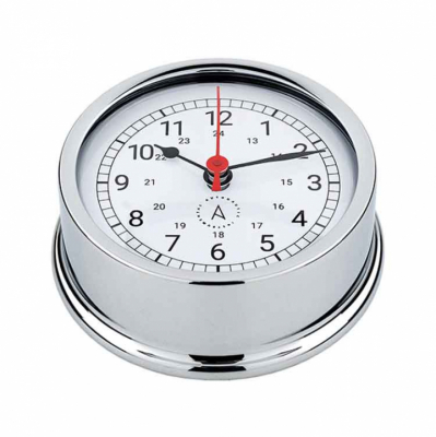 Atlantic 95 Skeppsur Ø95/70mm Förkromad Mässing