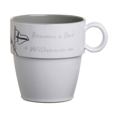 MB Welcome On Board Mugg Ø8,3cm H9cm 320 ml 6-pack