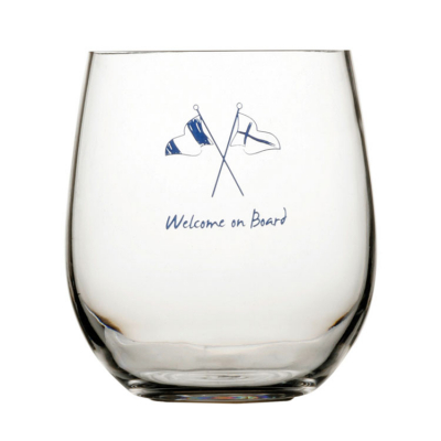 MB Welcome On Board Vattenglas 414 ml 6-pack