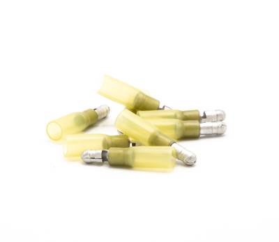 Krymp Rundstift Hane Gul 100st (3-6 mm2)