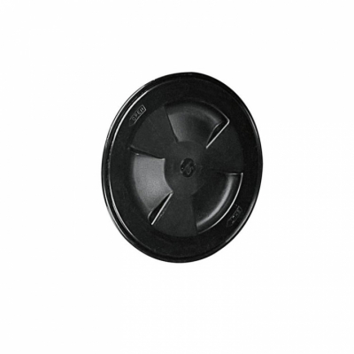 Inspektionslucka Svart 170 mm