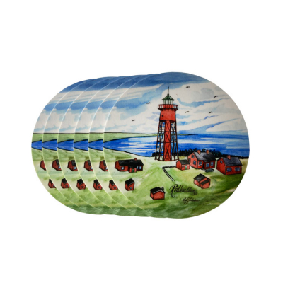 Glasunderlägg (6-pack)