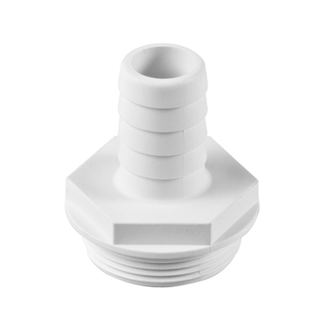 Slangnippel 3-vägskran Rak 38 mm