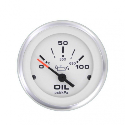 Tryckmätare Olja 0-100psi Lido FF