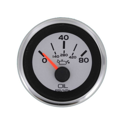 Oljetryck 0-80 psi Argent