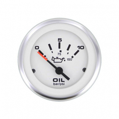 Tryckmätare Olja 10bar Lido Fogfree