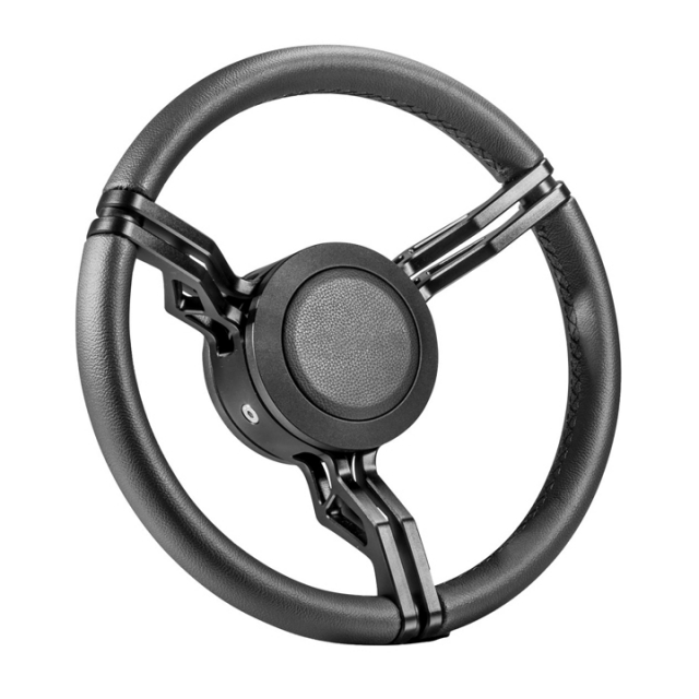 Båtratt Fanete Svart Läder