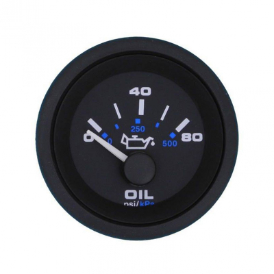 Tryckmätare Olja 80psi Fogfree