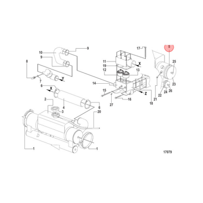 Packning Mercruiser CMD (879288045)